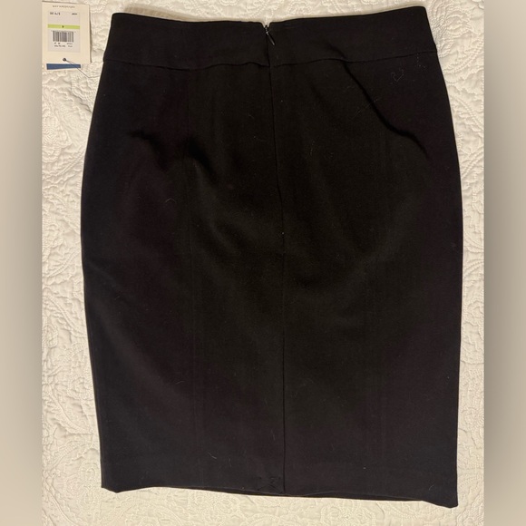 NWT Calvin Klein Classic Black Pencil Skirt - Picture 3 of 4
